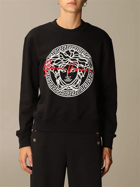 versace women sweatshirt|Versace swag outfit for women.